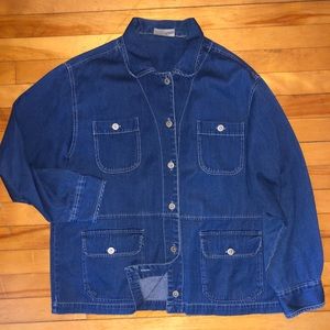 Bill Blass Jeans vintage 80s jean chore jacket